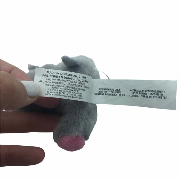 Surprizamals kitty cat plush Oakleigh Series 8 gray stuffed animal toy Size 2.5" - Picture 4 of 5